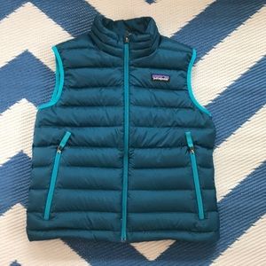 Patagonia Boys Puffer Vest EUC